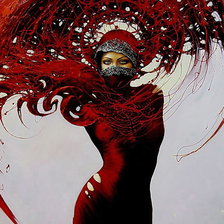 Схема вышивки «неземная»