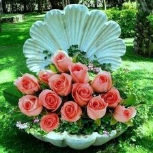 Схема вышивки «розы»