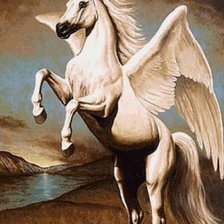 Схема вышивки «Пегас»