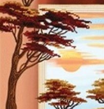 Схема вышивки «полиптих 3»