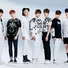 Схема вышивки «BTS»