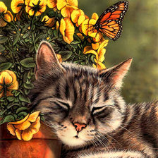 Схема вышивки «Серия "Домашние любимцы"»