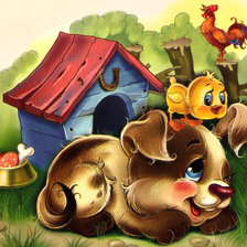 Схема вышивки «Серия "Мультяшки"»