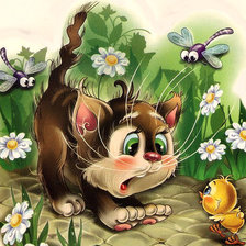 Схема вышивки «Серия "Мультяшки"»