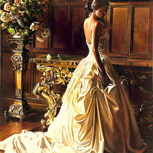 Схема вышивки «Серия "Женский образ"»