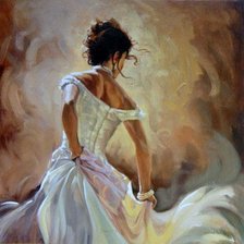 Девушка в белом