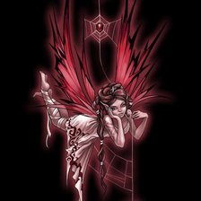 Схема вышивки «фея»