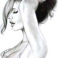 Схема вышивки «Серия "Женский образ"»