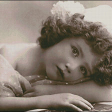 Схема вышивки «Niña»