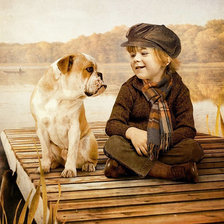 Схема вышивки «друзья»