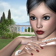 Схема вышивки «взгляд»