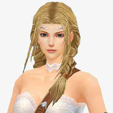 Схема вышивки «эльфийка2»