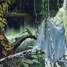 Схема вышивки «Русалка , по мотивам К.Васильева»