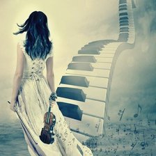 Схема вышивки «Музыка души»