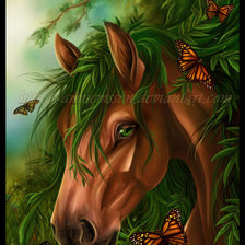 Схема вышивки «Лошадка»