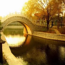 Схема вышивки «мост»