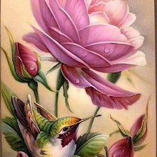 Схема вышивки «Flor»