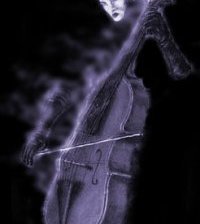 Схема вышивки «violina (goth)»