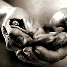 Схема вышивки «руки»