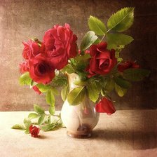 Схема вышивки «Розы»