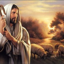 Схема вышивки «иисус»