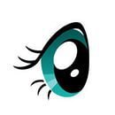 Схема вышивки «Глаз Флаттершай .( вышивка для игрушки )»