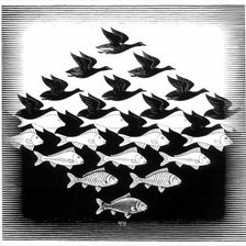 Схема вышивки «Эшер»