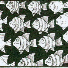 Схема вышивки «Эшер»