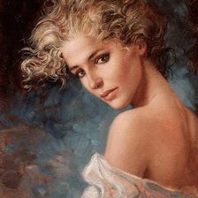 Схема вышивки «портрет»