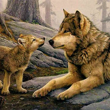 Схема вышивки «Серия "Дикая природа"»