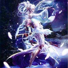 Схема вышивки «Душа озера»