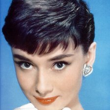 Схема вышивки «Одри ХЕПБЕРН»