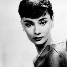 Схема вышивки «Одри ХЕПБЕРН»