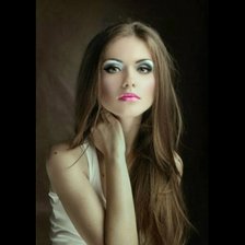 Схема вышивки «девушка»