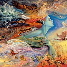 Схема вышивки «фантазия»