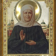 Схема вышивки «Святая Матрона Московская»