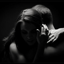 Схема вышивки «обьятия»