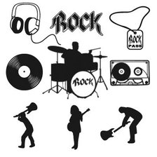 Схема вышивки «рок»