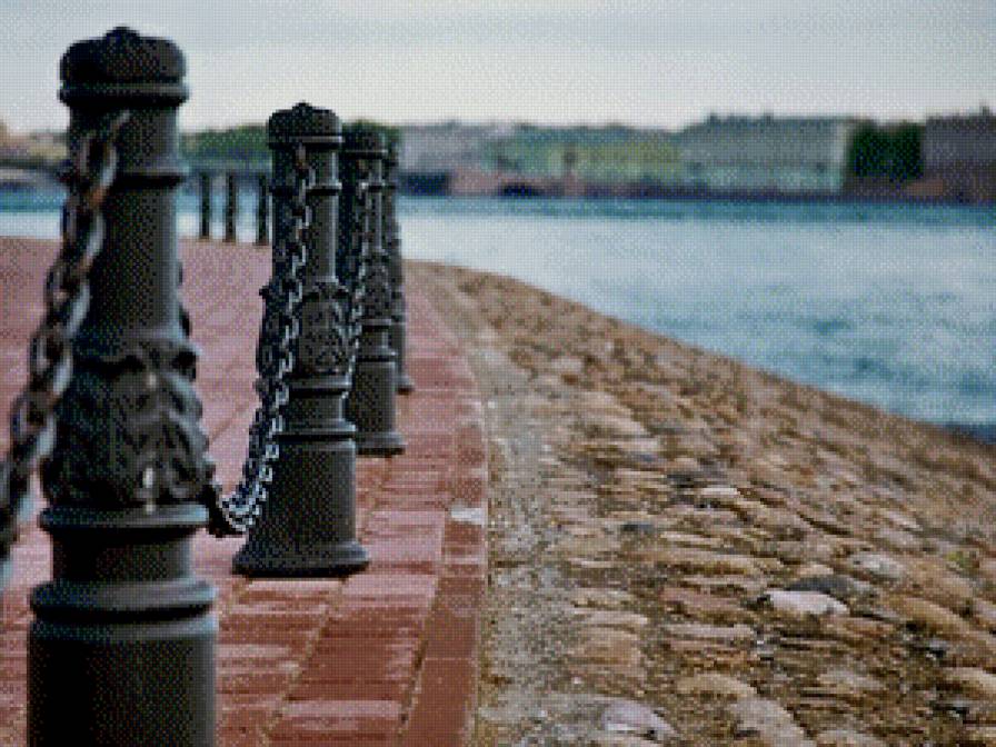 Набережная Петербурга - река, питер, берег, набережная, петербург - предпросмотр