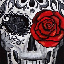 Схема вышивки «Caravela+flor»