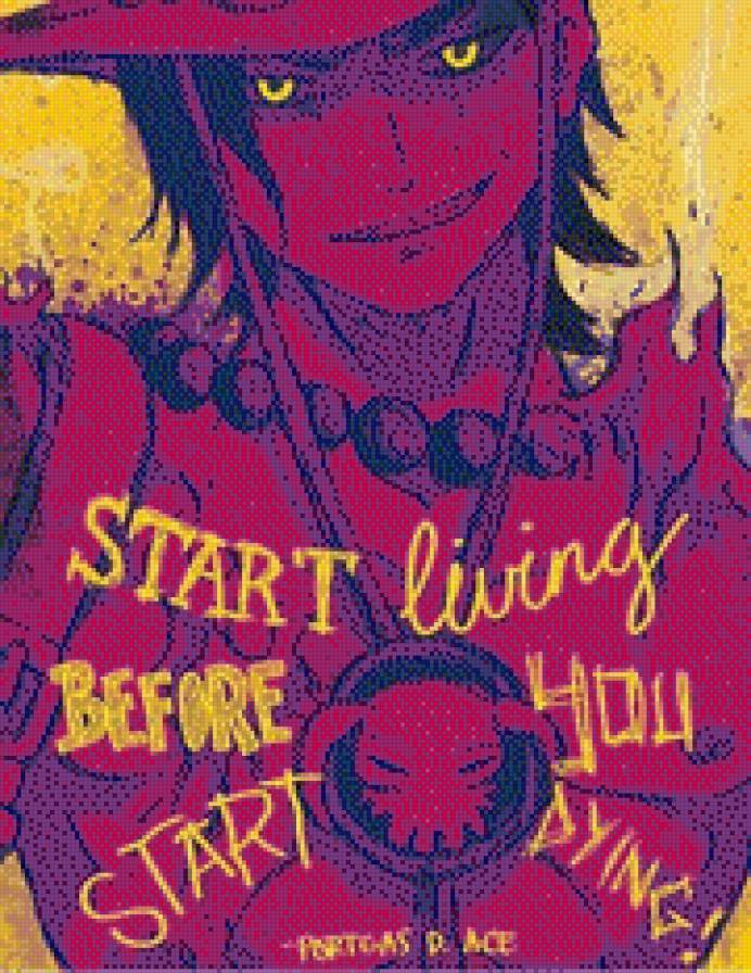 Portgas D. Ace - one piece, ван пис - предпросмотр