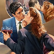 Схема вышивки «Серия "Двое"»