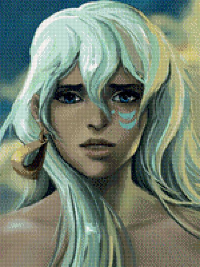 Атлантида - девушка, мультик - предпросмотр