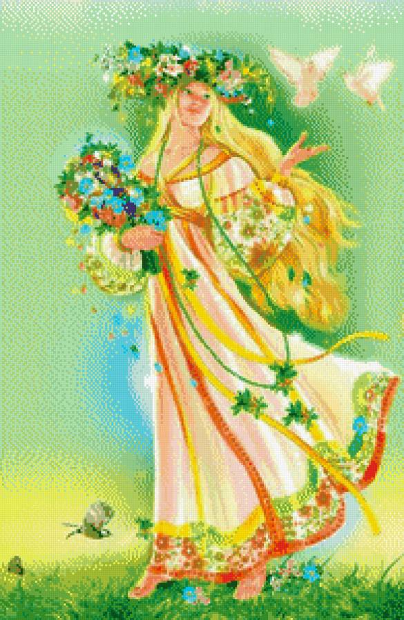 Богиня Леля - слявянская богиня, девушка - предпросмотр