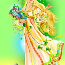 Схема вышивки «Богиня Леля»