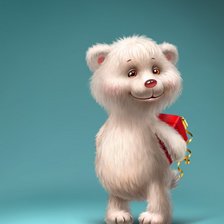 Схема вышивки «Мишка 2»