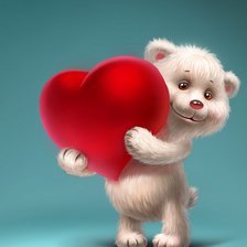 Схема вышивки «Мишка 3»