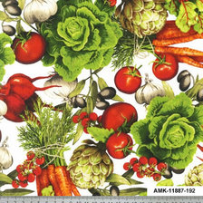 Схема вышивки «овощи»