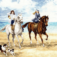 Схема вышивки «Прогулка»