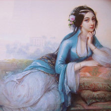 Схема вышивки «наложница гарема»